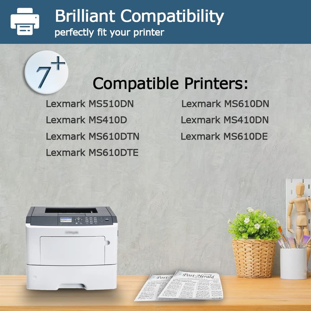 Compatible Toner Cartridge Replacement (1 Black) D4010