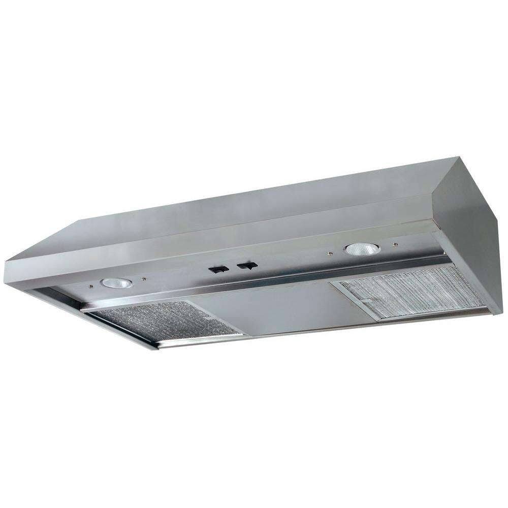 36x22 Under Cabinet Range Hood with 270 CFM Stainless Steel E883