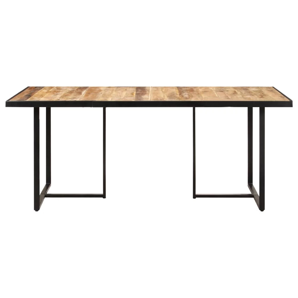 63" Rough Mango Wood Dining Table Z2360