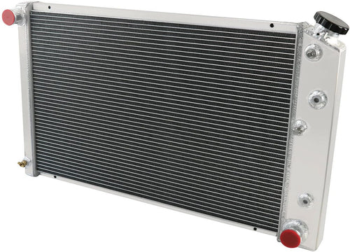 3 Row Aluminum Radiator with Electric Fan Shroud Relay C337