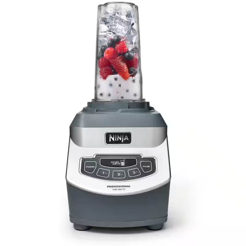 Black 3-Speed Blender with 2 Single Serve Cups F36647