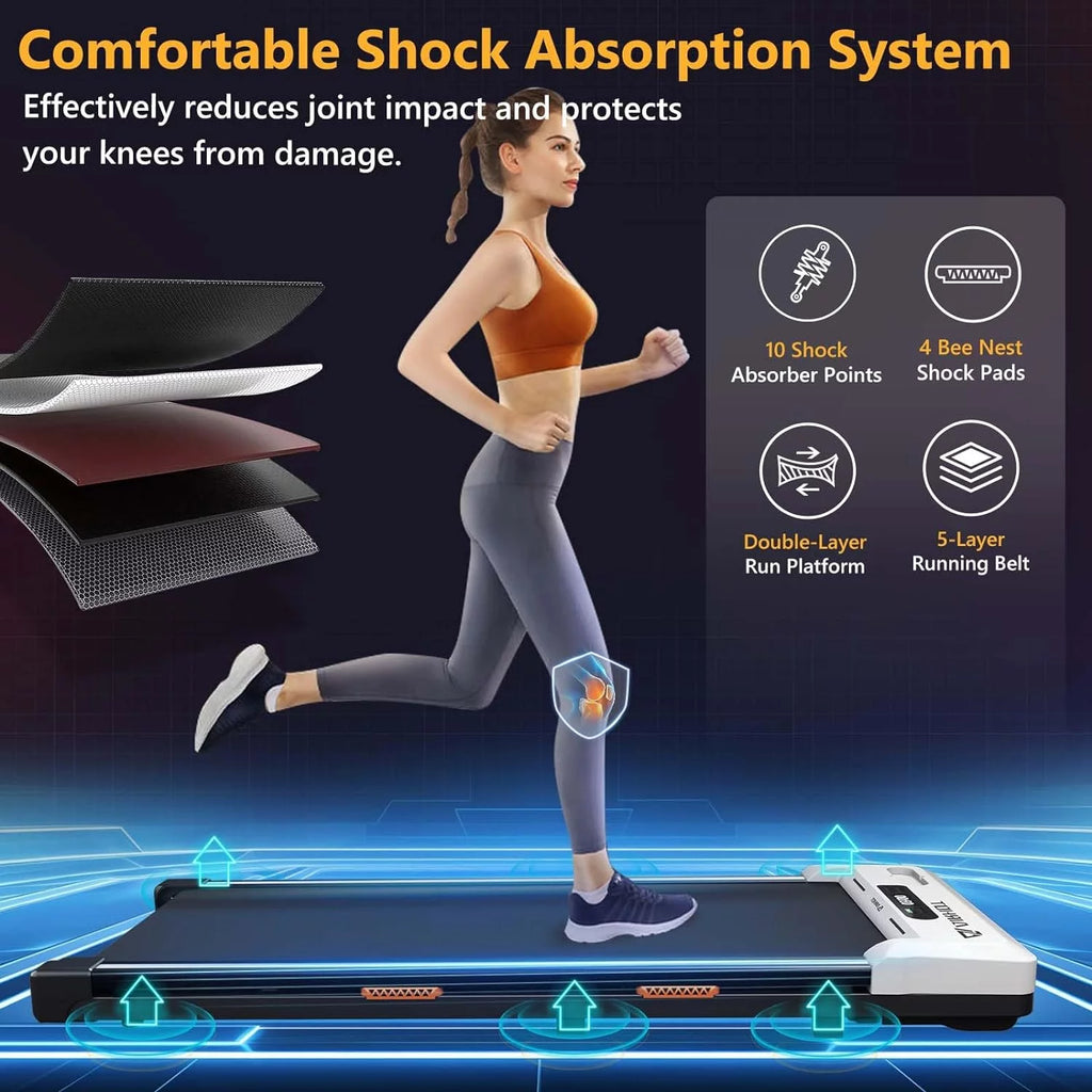 Under Desk Treadmill 2 in 1 Black E37025
