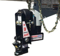 Gooseneck Air Hitch & Coupler, Round 3-15/16" Angled Pin 30K Coupler 9" Offset Y77104