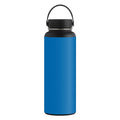 Blue Carbon Fiber Skin for Hydro Flask 40 oz Wide Mouth Sticker X48986