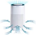 HEPA 13 Air Purifier with Pre-Filter, Activated Carbon, and UV-C Light E384820
