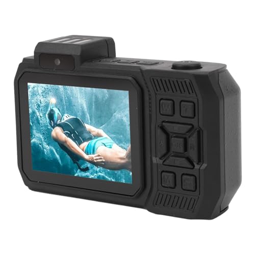 65MP 4K HD Waterproof Action Camera with Dual Screen R461