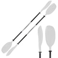 Asymmetric Blades 86 inch 2 Piece White Kayak Paddle Y7903
