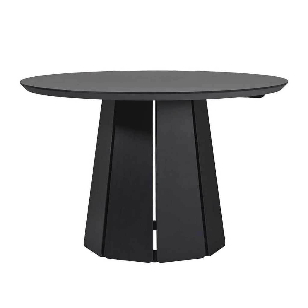 Black Round Pedestal Dining Table T71139