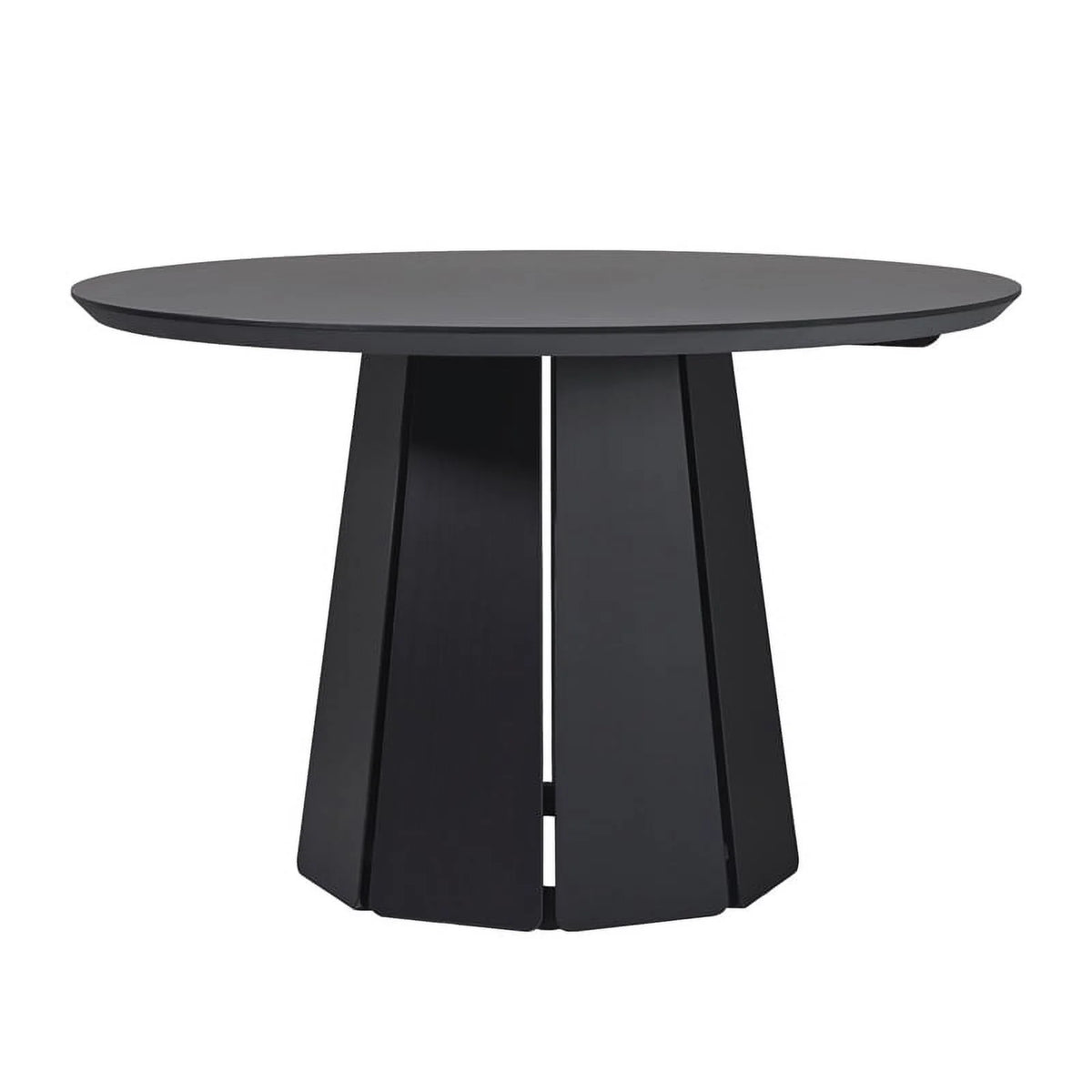 Black Round Pedestal Dining Table T71139
