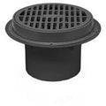 6x22 ABS Sediment Drain with Cast Iron Grate I573