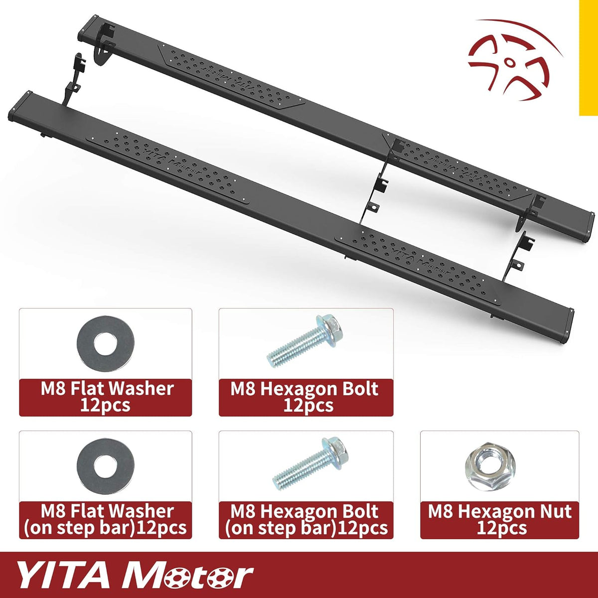 6.5 Side Steps Nerf Bars C55201