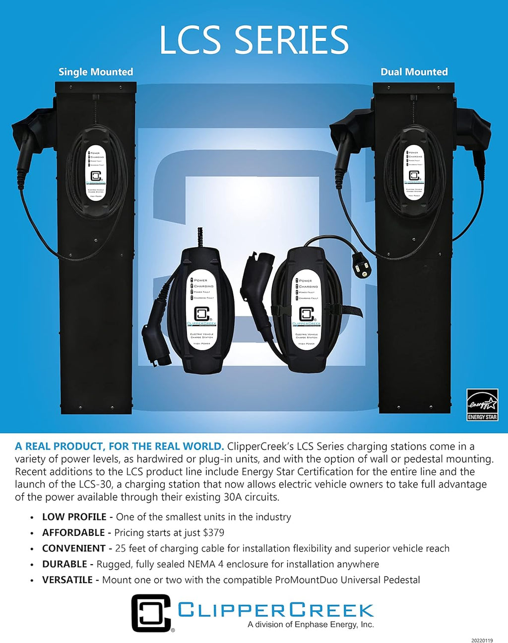 Level 2 EV Charging Station, 24A O471951