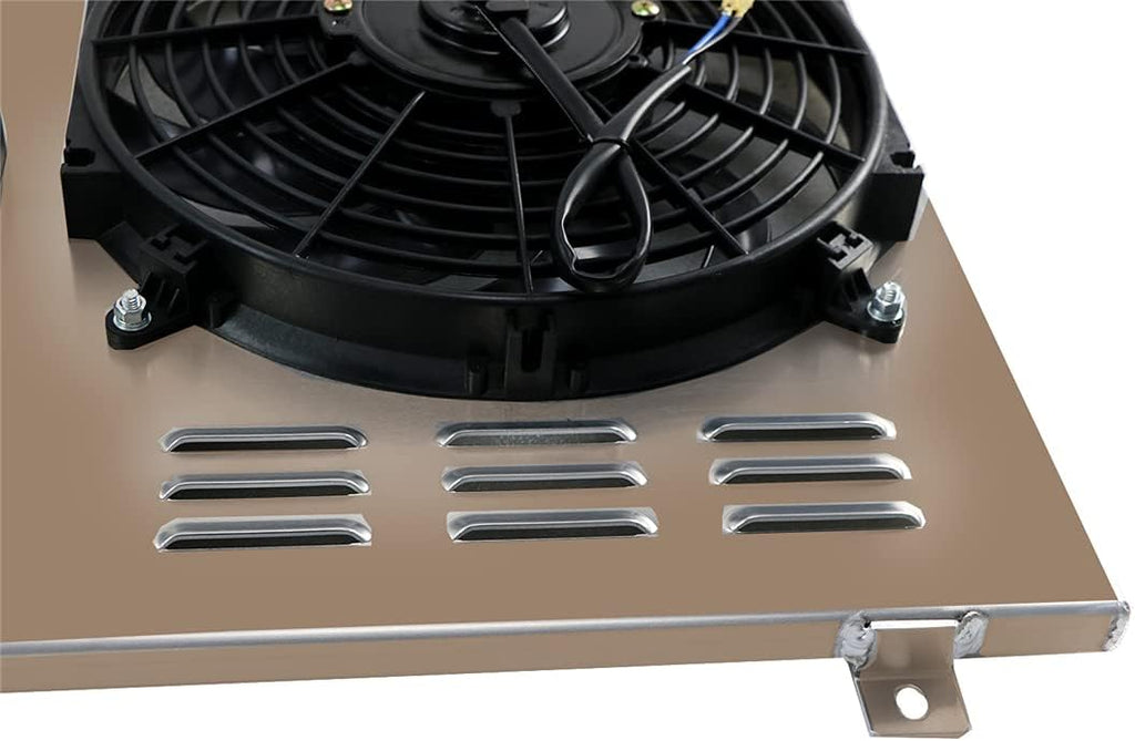Motor Full Aluminum Radiator Shroud Fan for Chevy Corvette V8 J74495