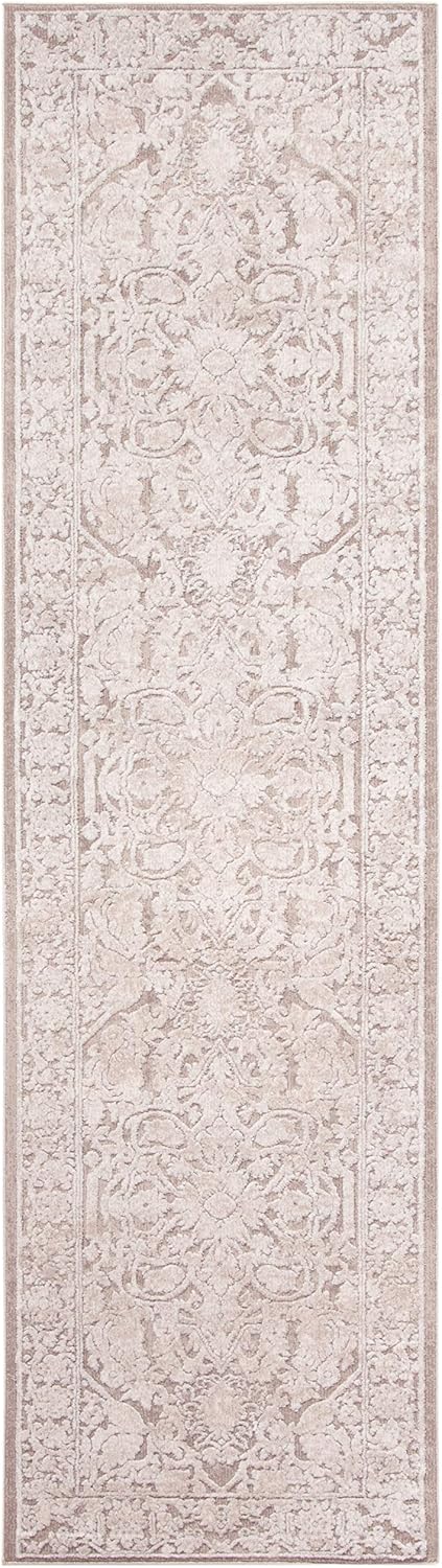 Beige & Cream Runner Rug U611707