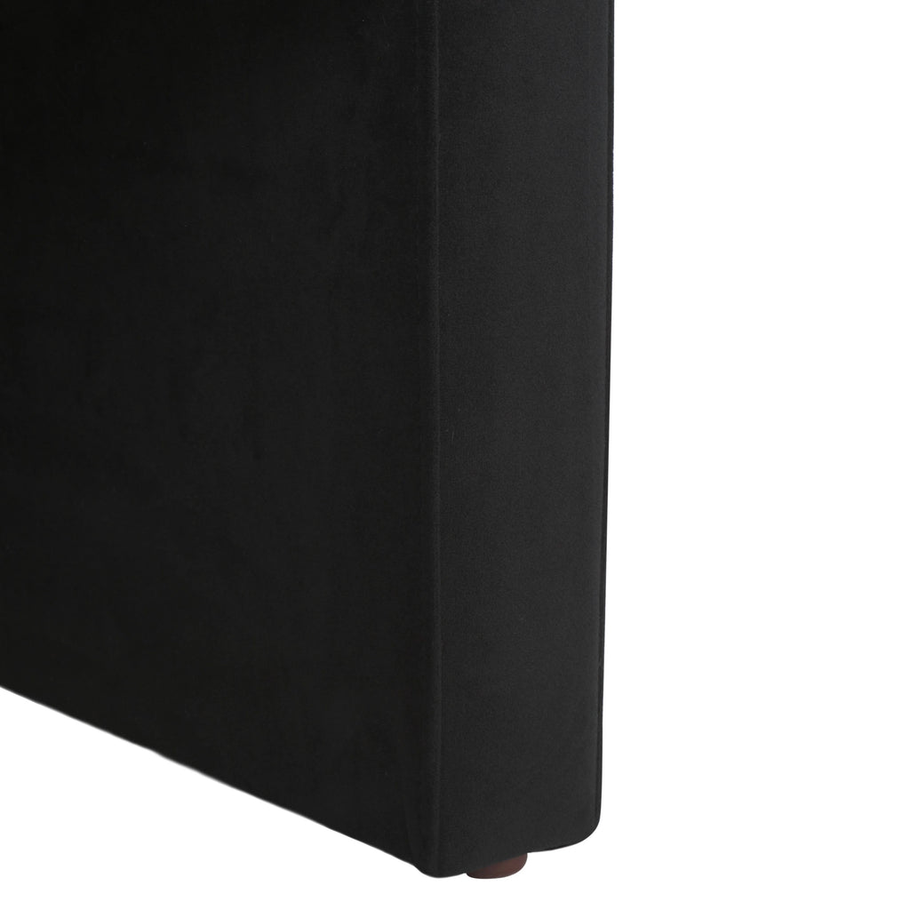 Black Velvet Accent Chairs S393381