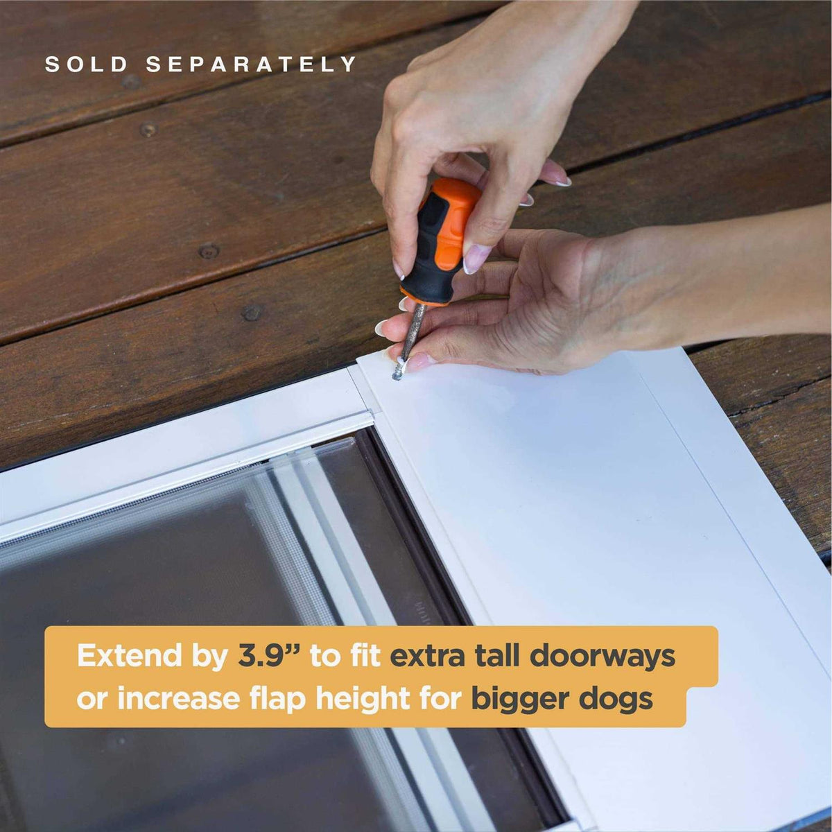 Mesh Patio Pet Door Extension A5087