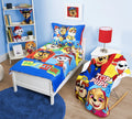 Blue 5-Piece Toddler Bedding Set & Blanket U52752