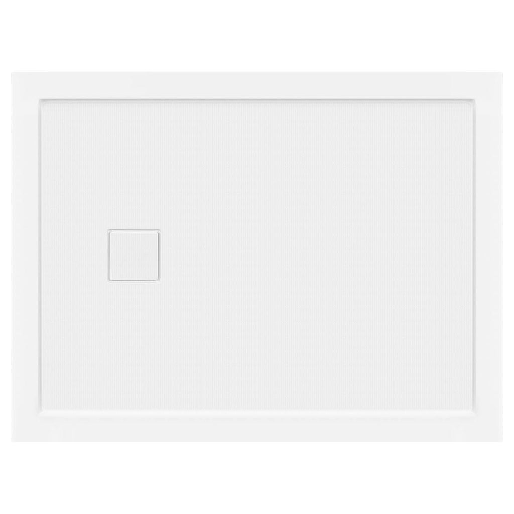 Left Double Threshold Shower Pan Base Wall Corner Left Drain T5163