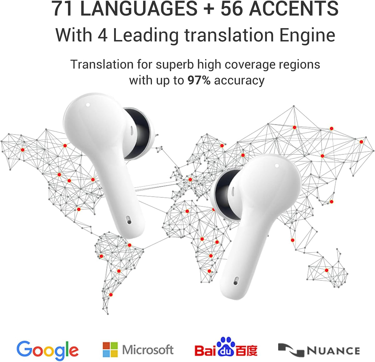 Wireless Translator Earbuds with APP M6881