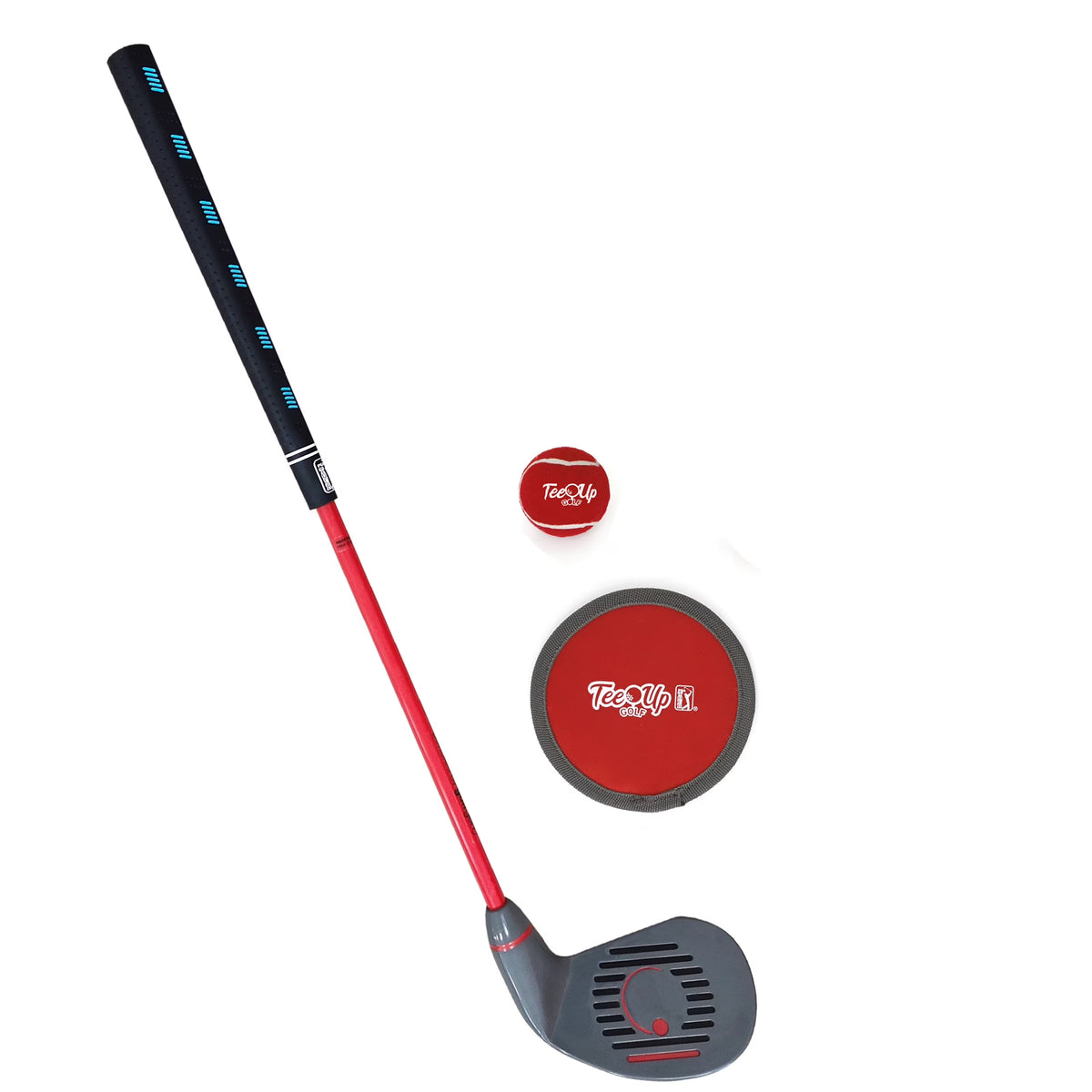 Red 3 Piece Golf Iron Training Set F51423