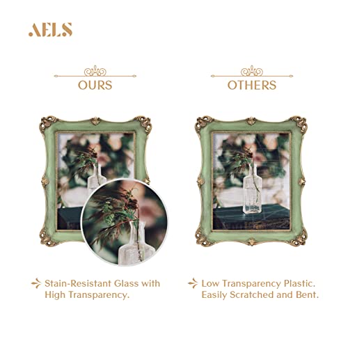 8x10 Inch Vintage Picture Frame with Glass Front J43595