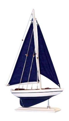 Blue 17 inch Sailboat N358471