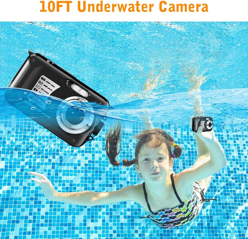 10FT Waterproof Full HD Underwater Camcorder C813