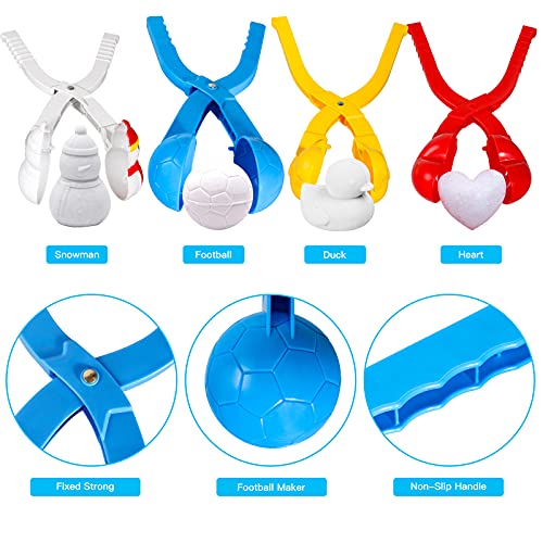 25 Pcs Winter Snowball Tool Kit with Handle D976951