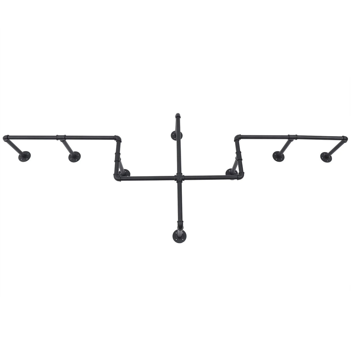 Black Wall Mounted Clothes Rack J820