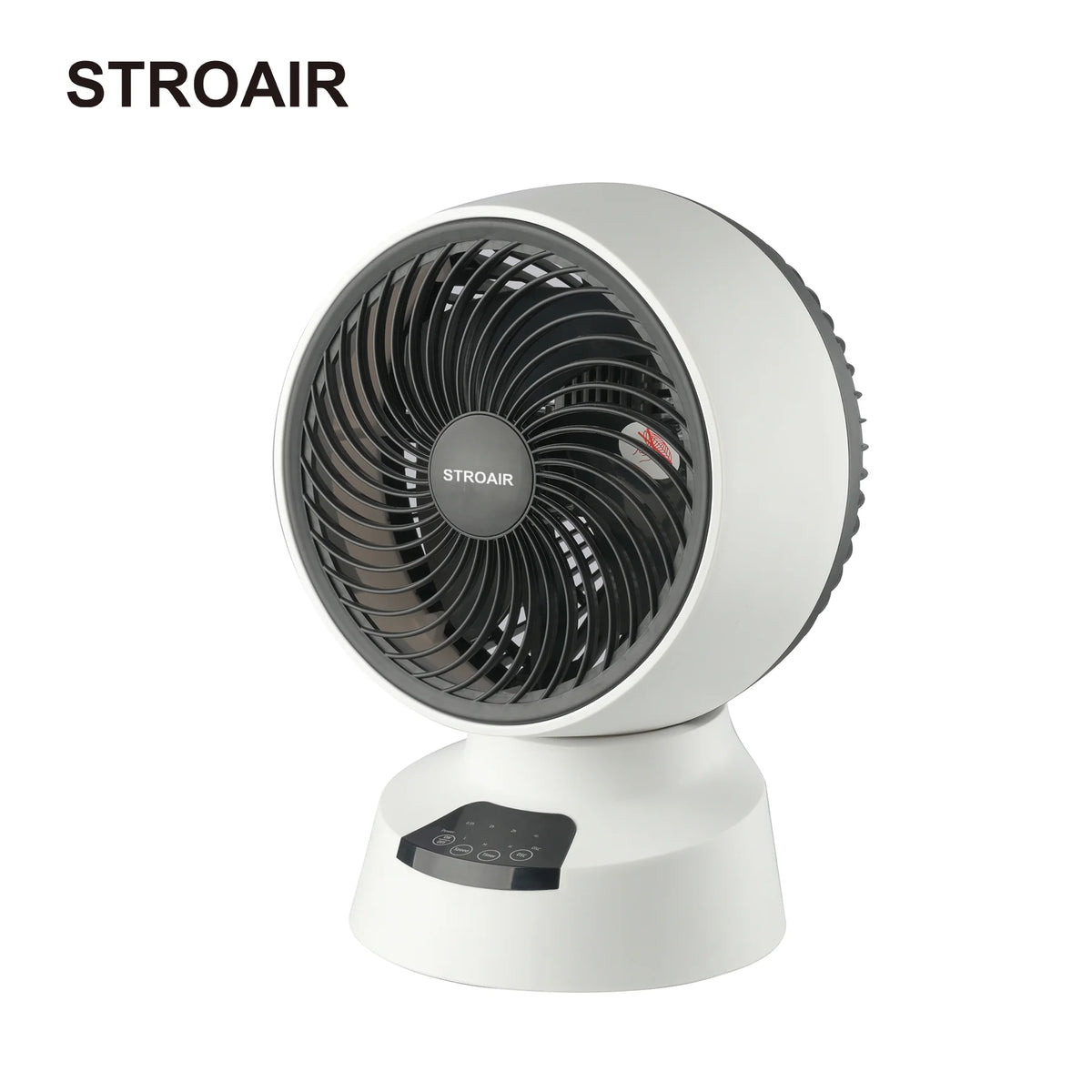 White Oscillating Table Fan D470