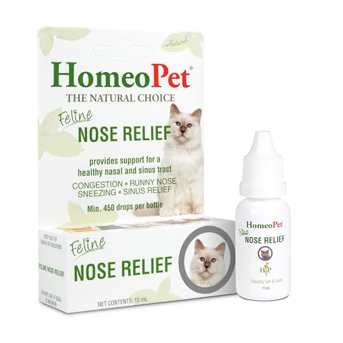 Natural Nasal and Sinus Medicine for Cats, 15 Milliliters E397390