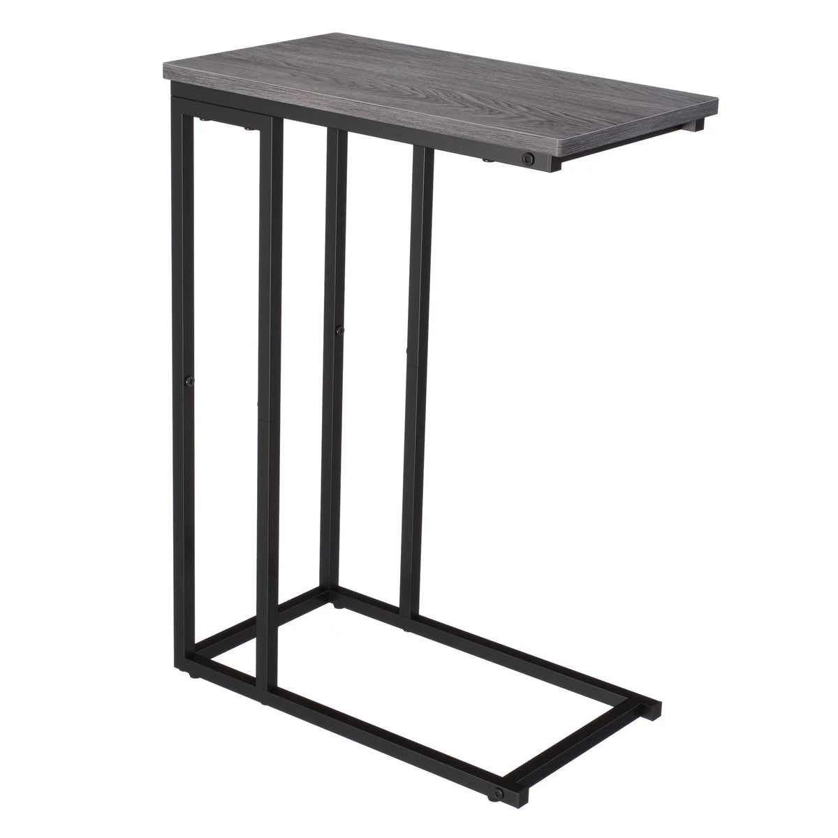Small C Shaped End Table Grey O809913