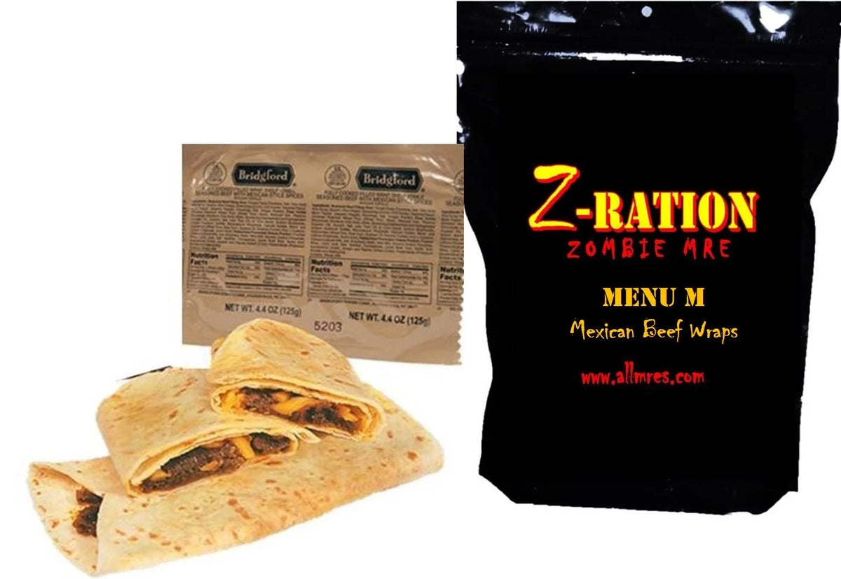 Mexican Beef Wraps MRE (Meal Ready to Eat) M498