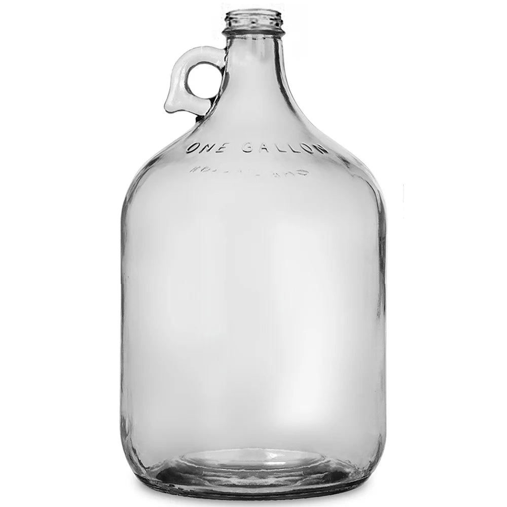 One Gallon Clear Glass Jug with Handle D562326