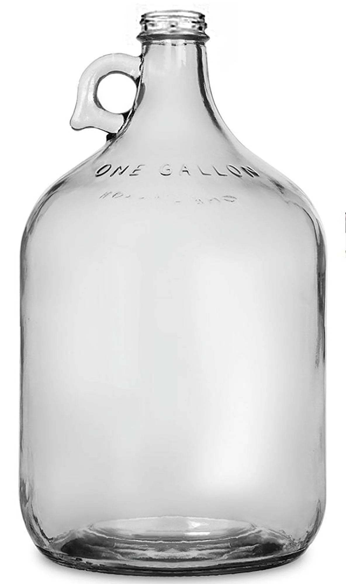 One Gallon Clear Glass Jug with Handle D562326