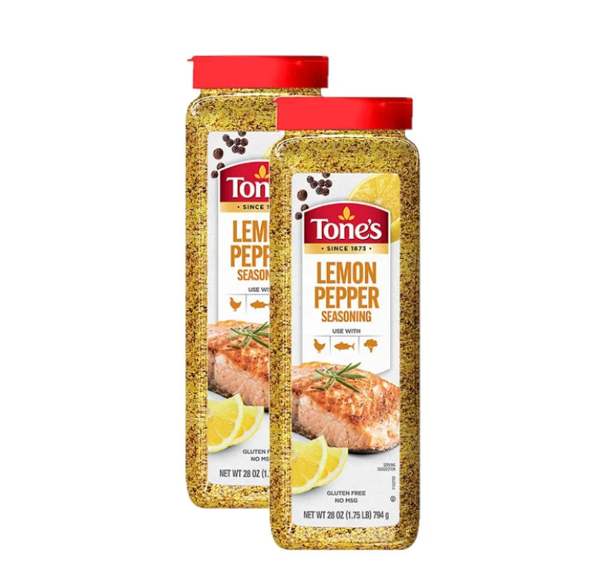 2 Pack Lemon Pepper Seasoning 28 oz. X840530