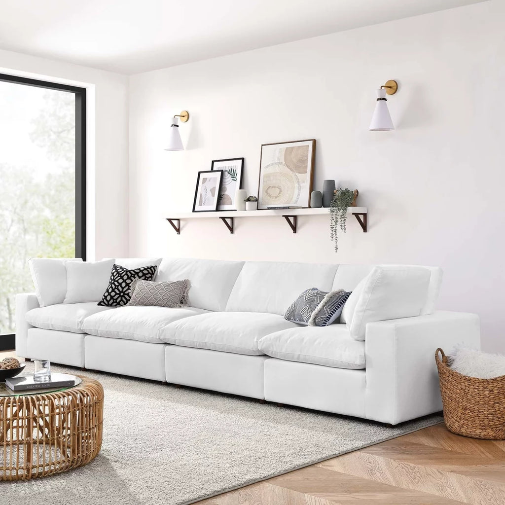 Down Filled Overstuffed 4 Piece Sectional Sofa Set C468290