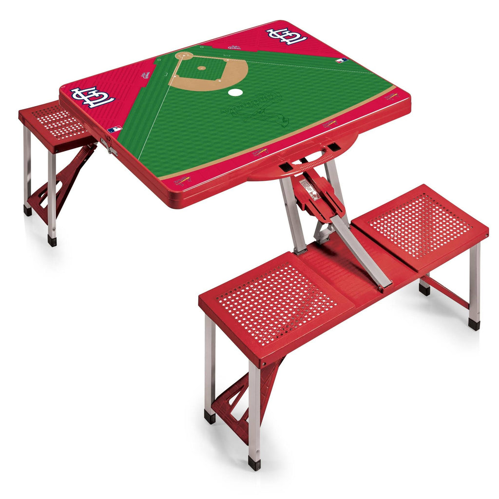 Red Picnic Table T46881