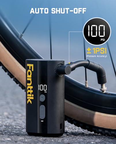 32s Fast Inflate 150PSI Electric Bike Pump with Gauge S997320