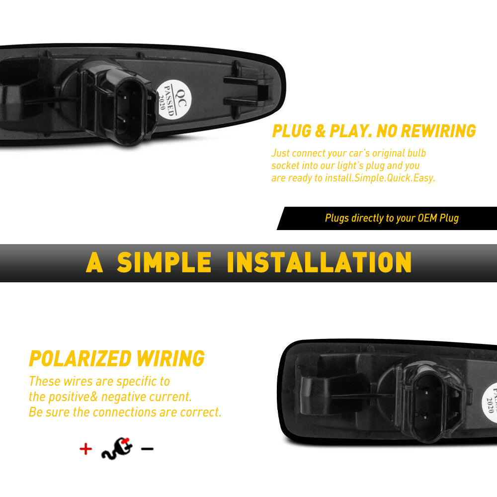 Smoked Lens LED Side Marker Lights U533989