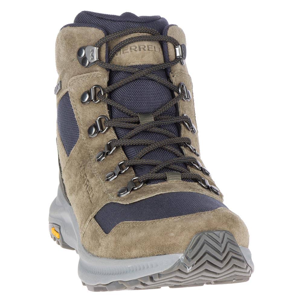 Merrell Men's Ontario 85 Mid Waterproof Olive 9 Y64754