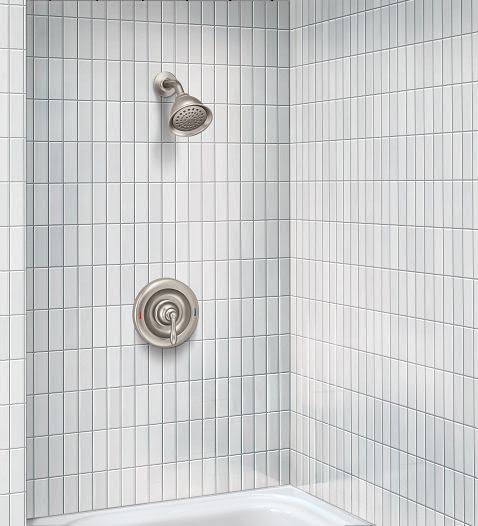 Spot Resist Brushed Nickel Shower Faucet O475