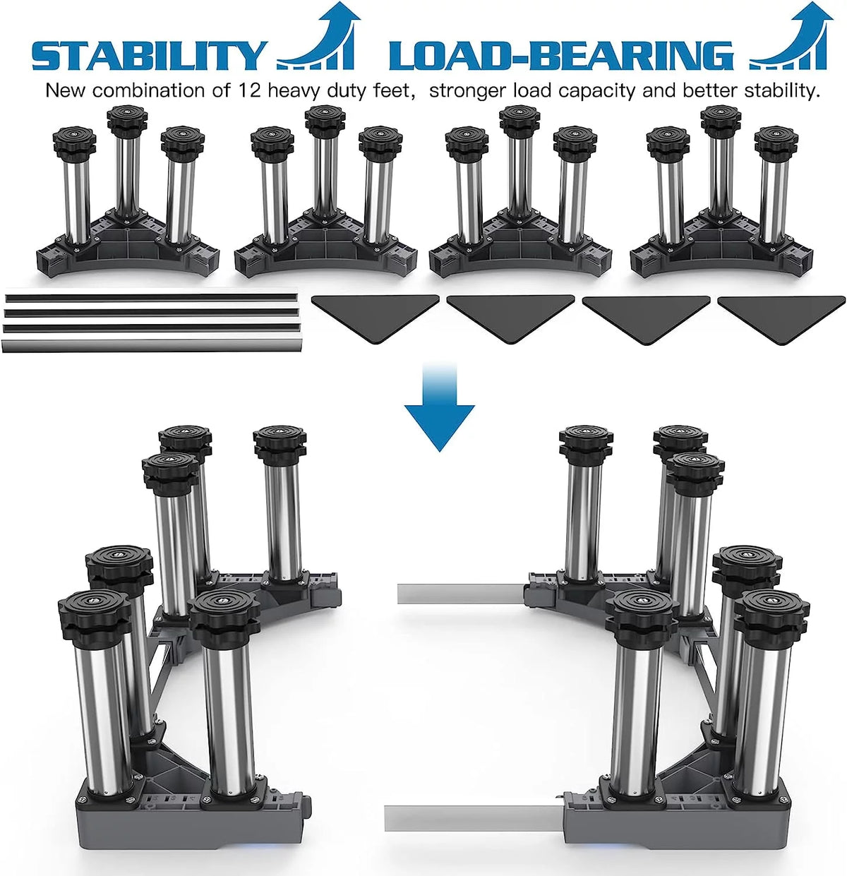 Adjustable Heavy Duty Fridge Stand K258