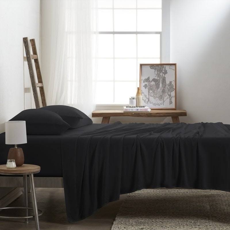 Rayon from Bamboo 4-Piece King Bed Sheet Set M371275