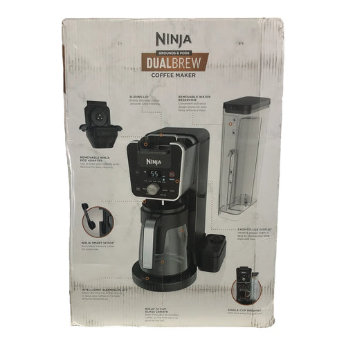 12-Cup Drip Coffee Maker Single-Serve Black B57008