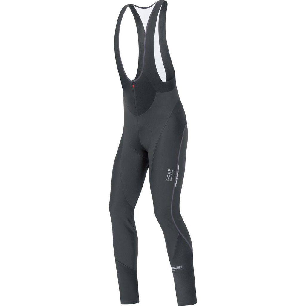 Black Medium Windstopper Soft Shell Bibtights R47701