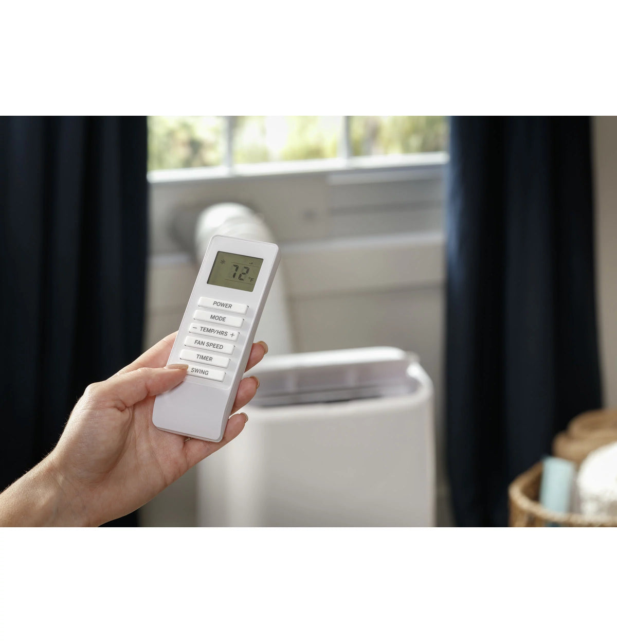 8,000 BTU 3-in-1 Portable Air Conditioner with WiFi C748228