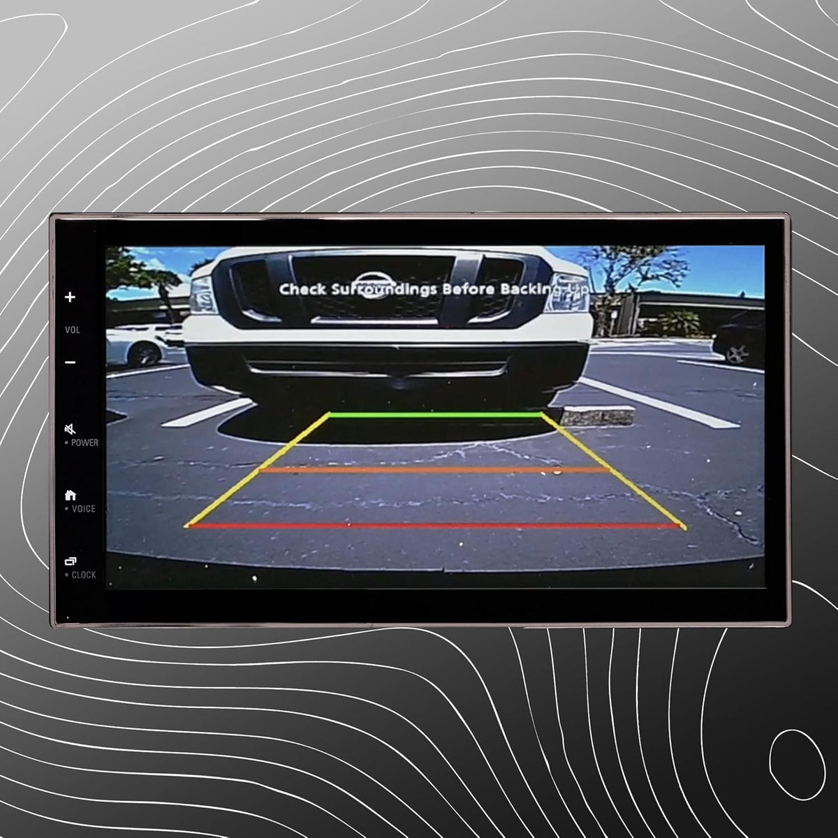 6.8” Double Din Complete Radio Kit Package with Touchscreen Radio, Dash Kit, Can Bus Interface, Camera Input and Antenna Adapter M93786