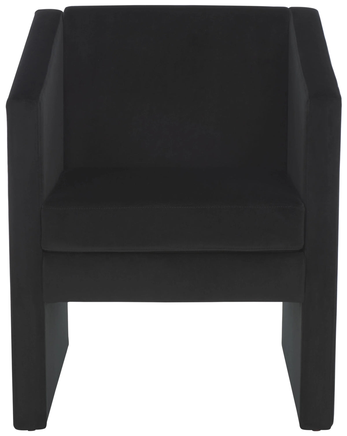 Black Velvet Accent Chairs S393381