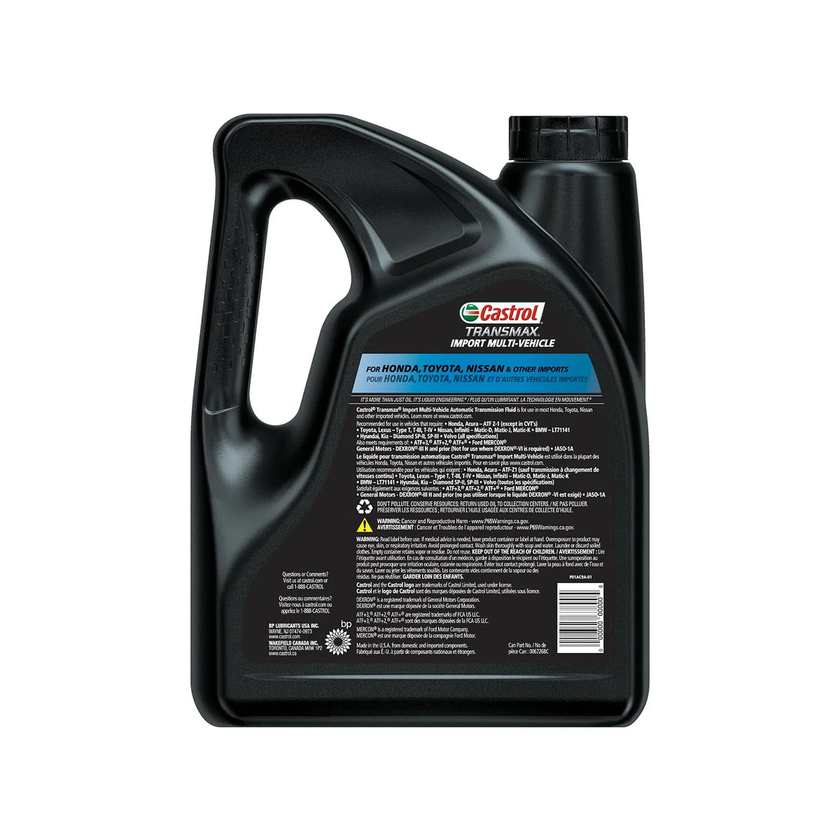 Automatic Transmission Fluid, 1 Gallon I848